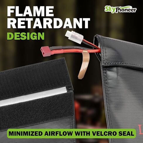 RC Lipo Safe Bag,Fire Retardant Lipo Battery Bag,Lithium Battery Fireproof Explosion-proof Bag,Silver Charging Bag High Temperature Resistant Battery Sack,9''x11.8''For Charging and Storage in Saudi Arabia