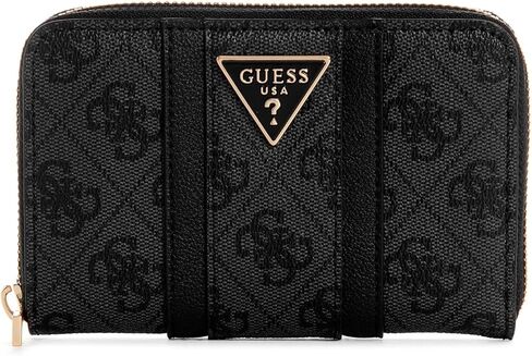 محفظة نورين النسائية من GUESS، متوسطة الحجم بسحاب حولها in Kuwait