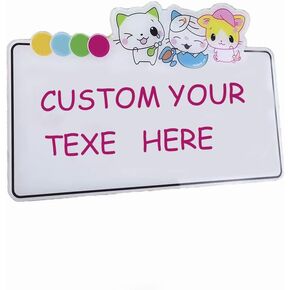Custom Signs Personalized Funny Acrylic Plastic Sign Self-Adhesive for Wall, Door, Desk, Fridge, Home Decoration, Office, Enterprise, Commercial Custom Signs, Shops, Information Signs Etc (B) in Saudi Arabia