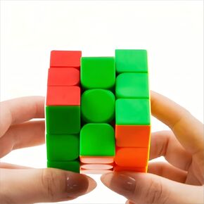 Super Cube 3x3x3 Big Cube Stickerless Speed Cube 18cm Large Cube Puzzle Magic Cube Toy in Saudi Arabia