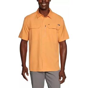 Eddie Bauer Men Upf 50 Sun Protection Short Shirt Relafed Fit Fit Goved Tech Shirt in Kuwait