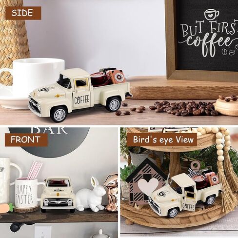 زخرفة شاحنة الفراولة - ديكور سيارة ستروبيري لطيف ، زخارف الشاحنة الصيفية الربيع ، مزرعة درج ، زخارف كعكة المطبخ الفراولة المائدة in Kuwait