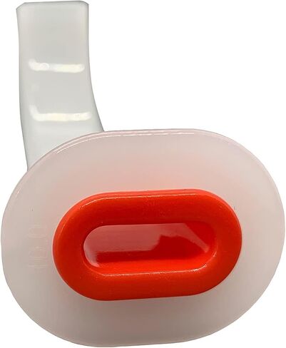Endure Oropharyngeal Airway, Disposable Oral Airway Tube for First Aid, Box of 50 OPA (Red, #4-100 mm) in Kuwait