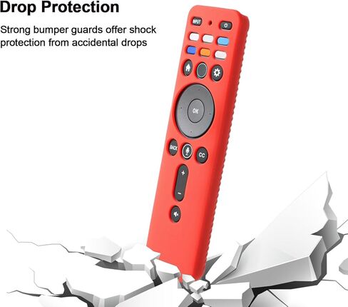 حافظة حماية من السيليكون عن بعد من السيليكون المتوهج باللون الأخضر متوافقة مع جهاز التحكم عن بعد للتلفزيون الذكي VIZIO XRT260، مضادة للانزلاق، مقاومة للصدمات، قابلة للغسل بحبل قصير (تتوهج باللون الأخضر الداكن) in Kuwait