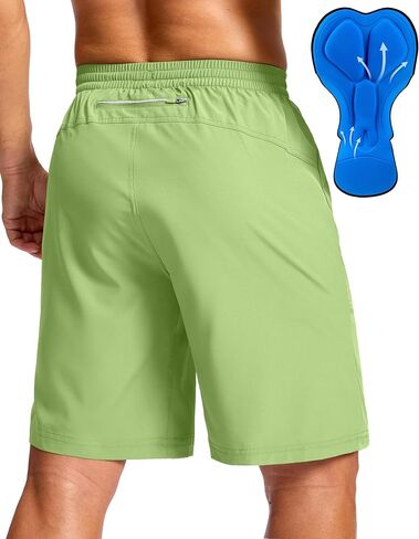 Bikewa Men's Mountain Bike Shorts 4D Padded Baggy Bicycle Biking Riding Lightweight Cycling Shorts with Zipper Pockets in Kuwait
