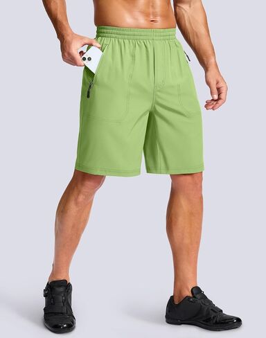 Bikewa Men's Mountain Bike Shorts 4D Padded Baggy Bicycle Biking Riding Lightweight Cycling Shorts with Zipper Pockets in Kuwait