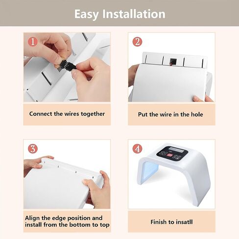 LED-Face-Tool ， قناع الوجه لعلاج LED للضوء ， 7 في 1 معدات تجميل للعناية بالبشرة في المنزل in Saudi Arabia