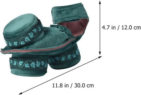 1pc غطاء صندوق moxa الذي لا يدخن مع غطاء محمول للموكب لعلاج القدمين متين مقاوم للحرارة الإغلاق السوستة مريحة لتدليك moxibustion in Saudi Arabia