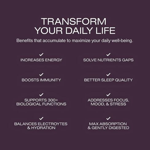 Fine Tune: Multipurpose Daily Supplement for Focus, Digestive Health & More, with Ancient Minerals, Himalayan Shilajit, Real Salt, & Kelp in Saudi Arabia