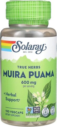 SOLARAY Muira Puama - 300 mg - 100 Capsules in Saudi Arabia