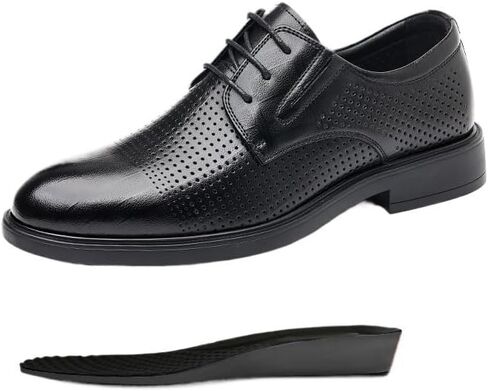 Men’s 3.2 Inches Taller Height Increasing Shoes Formal Dress Shoe, Men's Elevator Casual Business in Saudi Arabia