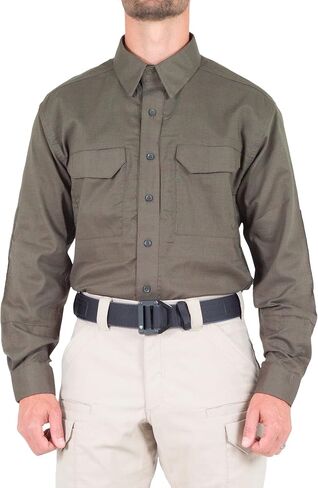 First Tactical Men’s V2 Tactical Longsleeve Shirt | Inset Pocket Design with Microphone Cord Pass Through Holes in Saudi Arabia