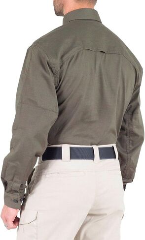 First Tactical Men’s V2 Tactical Longsleeve Shirt | Inset Pocket Design with Microphone Cord Pass Through Holes in Saudi Arabia