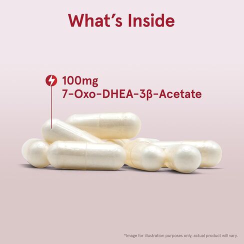 Jarrow Formulas 7 -Keto Dhea 100 mg - ما يصل إلى 90 حصص (قبعات الخضروات) المكمل الغذائي - دعم استقلاب الكربوهيدرات - غير المعدلة وراثيا - خالية من الغلوتين - نباتي - نباتي in Saudi Arabia