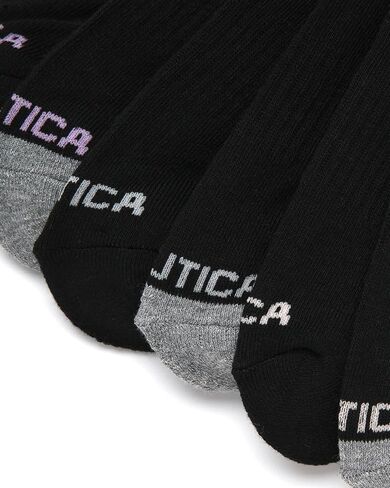 Nautica Women’s Socks - Athletic Cushion High Quarter Socks (6 Pack) in Saudi Arabia
