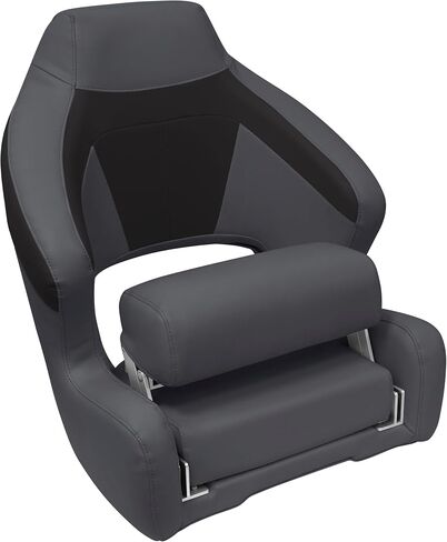 مقعد دلو من Wise BM3338-1749 Premier Series Pontoon XL مع مسند قابل للطي، Mocha Java/Café/Mushroom in Saudi Arabia