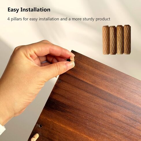 Viredelo Yarn Holder Dispenser for Crocheting,Crochet Yarn Holder,Twizzter Portable Yarn Holder,Yarn Ball Holder Double Revolving for Crochet Knitting,Handmade Wood Yarn Dispenser in Saudi Arabia