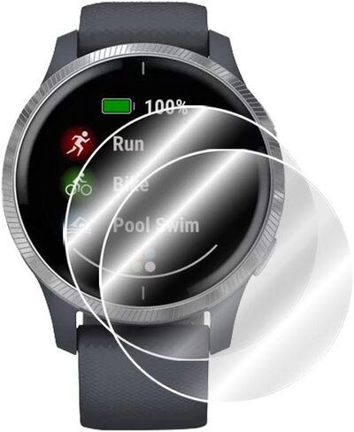 IPG for Garmin Venu 2 Plus GPS Multisport Smartwatch Screen Protector (2 Units) Invisible Ultra HD Clear Film Anti Scratch Guard-Smooth/Self-Healing/Bubble -Free for Venu 2 Plus in Saudi Arabia