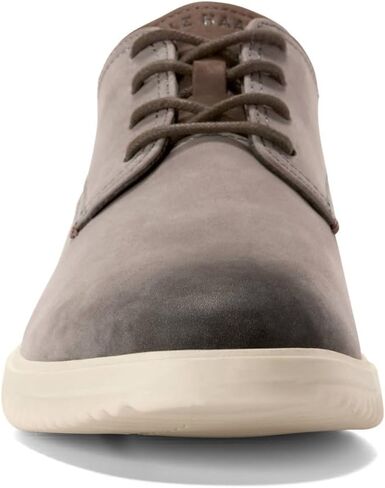 Cole Haan Men's Grand+ Plain Toe Oxford, Magnet Nubuck/Grey, 8 in Saudi Arabia