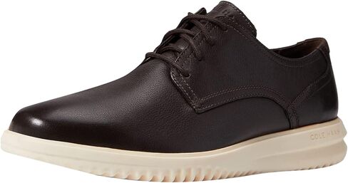Cole Haan Men's Grand+ Plain Toe Oxford, Magnet Nubuck/Grey, 8 in Saudi Arabia