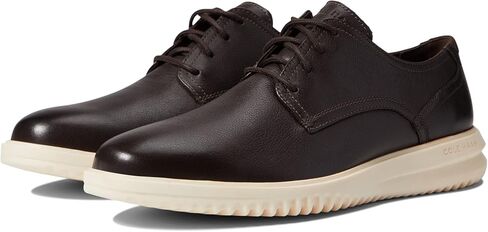 Cole Haan Men's Grand+ Plain Toe Oxford, Magnet Nubuck/Grey, 8 in Saudi Arabia