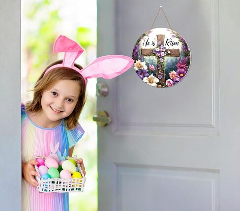 لافتات WaaHome المضحكة من الفينيل، مقاس 11.3 بوصة، تصميم زهرة النحل على شكل زهرة المزرعة، لتزيين الباب الأمامي للمنزل in Kuwait