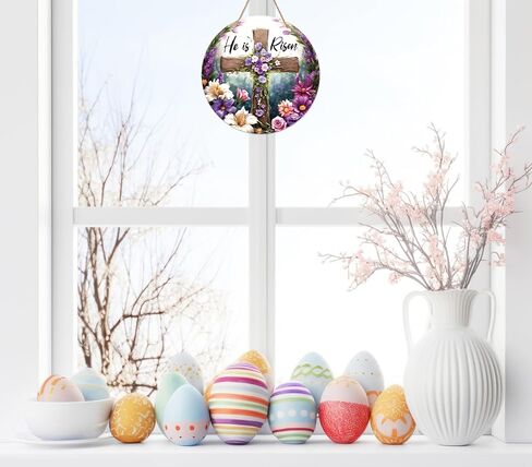 لافتات WaaHome المضحكة من الفينيل، مقاس 11.3 بوصة، تصميم زهرة النحل على شكل زهرة المزرعة، لتزيين الباب الأمامي للمنزل in Kuwait