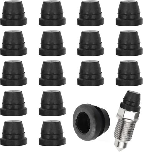 أبعاد برايك براينس نزيف ، أغطية حلمة نزيف من المطاط ، غطاء غبار الغبار ، غطاء بديل للفراب للسيارات ، الدراجات النارية (18 ٪) in Kuwait