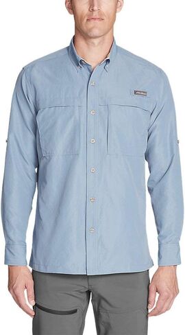 Eddie Bauer Men's Ripstop Guide Long-Sleeve Shirt in Saudi Arabia