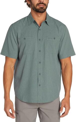 Orvis Men's UPF 30 Relaxed Fit Quick-Dry Short Sleeve Woven in Saudi Arabia