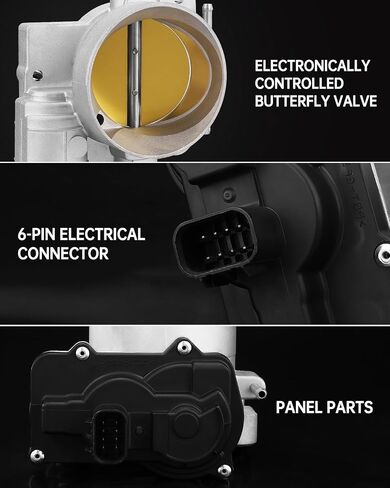Oklpf Throttle Body 12570800 متوافق مع Chevy ، GMC ، Cadillac ، Buick ، Isuzu ， & Hummer - Avalanche ، Silverado 1500 2500 3500 ، Suburban ، Tahoe ، Envoy ، Sierra ، Yukon ، Escalade ، NPR ، Ascender in Kuwait