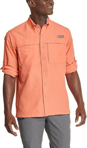Eddie Bauer Men's Ripstop Guide Long-Sleeve Shirt in Saudi Arabia