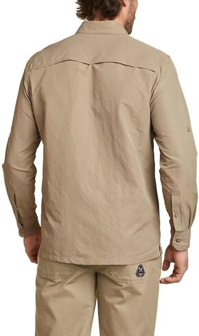 Eddie Bauer Men's Ripstop Guide Shirt Long Sleeve in Saudi Arabia