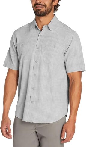 Orvis Men's UPF 30 Relaxed Fit Quick-Dry Short Sleeve Woven in Saudi Arabia