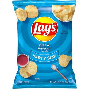 Lay's Potato Chips Salt & Vinegar, 12.5 Oz in Saudi Arabia