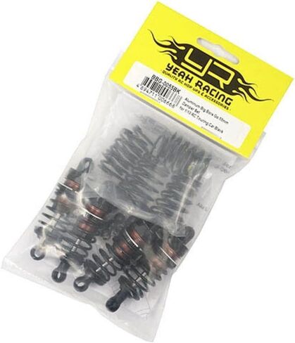 Yeah Racing BBG-0055BK Alum Big Bore Go 55mm Damper Set (4) Black : 1/10 Touring Car in Saudi Arabia