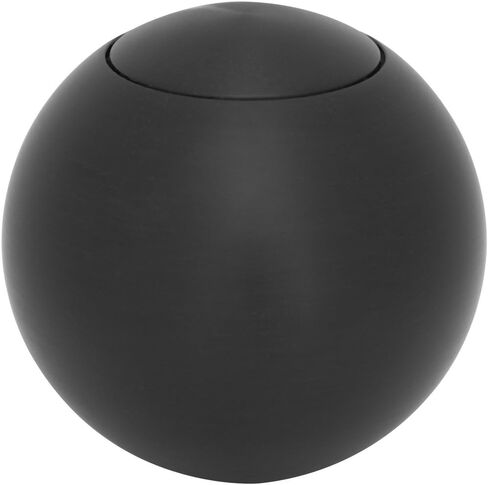 Lokar SK-6921 2" Auto Transmission Shifter Knob with Plain Push Button (Black Finish) in Saudi Arabia