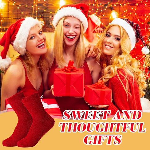 Handepo 60 أزواج من النساء الجوارب غامضة الجزء الشتاء دافئ طاقم ناعم رقيق الجوارب النسي إلى الهدايا الداخلية عيد الميلاد in Kuwait