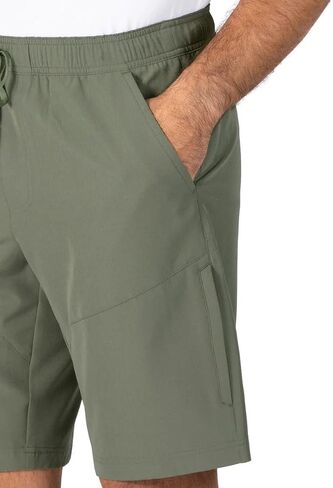 Gerry Men's 4-Way Stretch Elastic Waistband Lightweight Trail Short in Kuwait