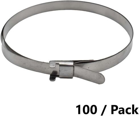 Interstate Pneumatics H920-100PK CV Boot Band Clamp - Round Large Type - 100/PK in Saudi Arabia
