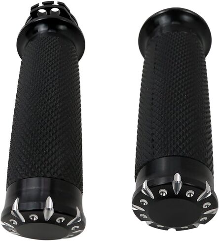 1 Pair 1" Motorcycle Hand Grips Fit for Harley-Davidson Sportster 883 Super Low XL883L 2011-2014, 2016 in Saudi Arabia