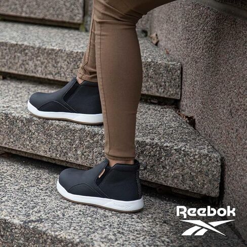 Reebok Women's Rb236 Ever Road 3.0 DMX Work Construction Oxford Shoe Black and Grey Safety in Saudi Arabia