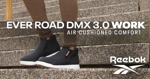 Reebok Women's Rb236 Ever Road 3.0 DMX Work Construction Oxford Shoe Black and Grey Safety in Saudi Arabia