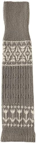Y2K Jacquard Knit Leg Warmers Vintage Thick Warm Slouch Socks Fairy Grunge Thermal Leg Cover Punk Harajuku Streetwear in Saudi Arabia