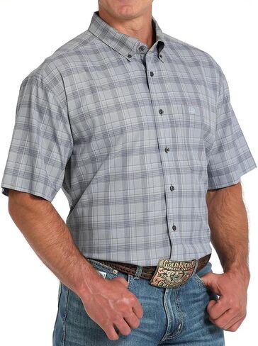 Cinch Men Gray Arenaflex Shirt Shirt in Saudi Arabia
