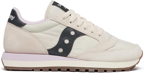 Saucony Women's Jazz Original Sneaker, Grey/Ivory, 8 in Saudi Arabia