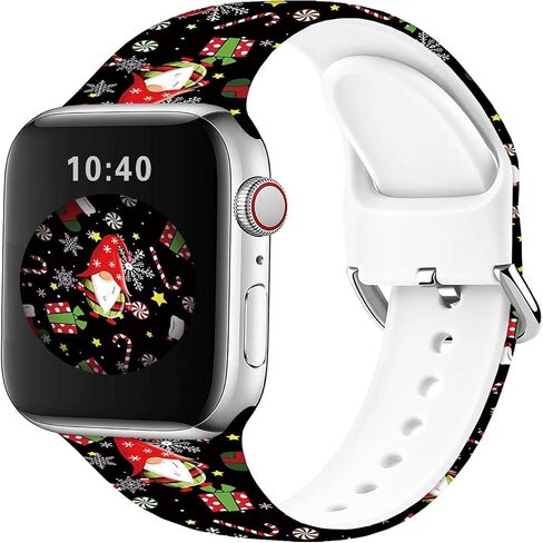 Compatible with Apple Watch Band Hello K Sweet Pink 38mm 40mm 41mm,Soft Silicone Kawaii Cute Strap Compatible with iWatch Series SE 9 8 7 6 5 4 3 2 1 Kids Girls Women in Saudi Arabia