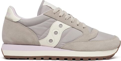 Saucony Women's Jazz Original Sneaker, Grey/Ivory, 8 in Saudi Arabia