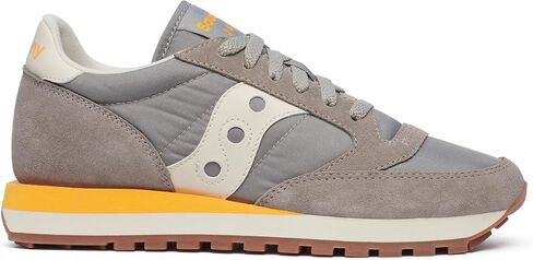 Saucony Women's Jazz Original Sneaker, Grey/Ivory, 8 in Saudi Arabia