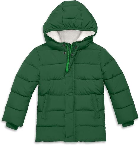 Primary Kids Parka Puffer Coat, Water-Repellent and Windproof, Made with 100% Recycled Materials in Saudi Arabia